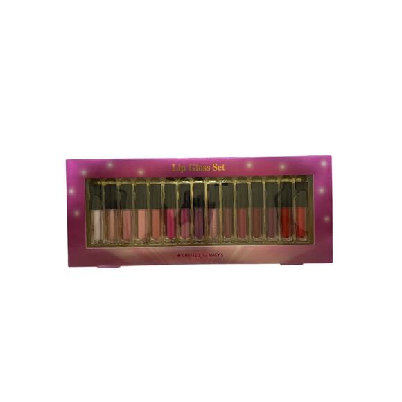 Created For Macys Other - Macys Beauty 15 Pc Mini Lip Gloss Set Gift Set